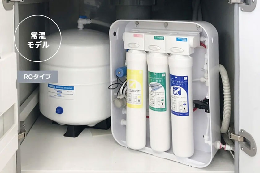 ゼオライトの浄水器:アンダーシンクシリーズ